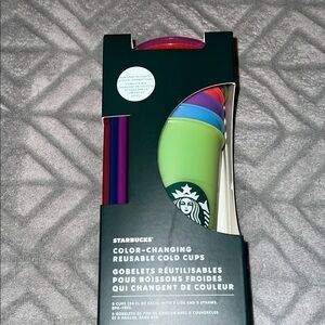 Starbucks Color-Changing Reusable Cold Cups
